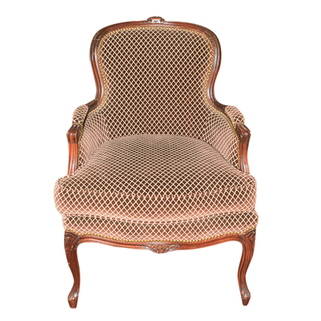 Vintage French Provincial Style Armchair by Swaim Originals