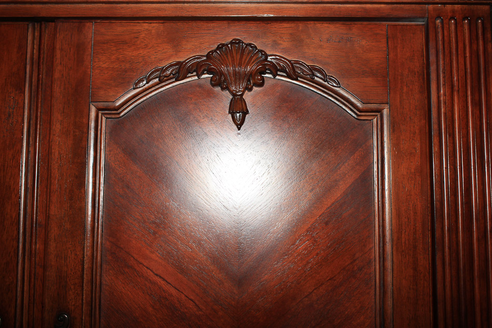 Broyhill Madison Court Carved Storage Armoire