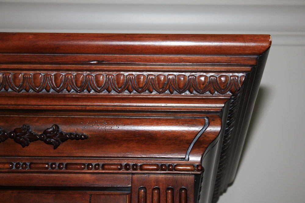 Broyhill Madison Court Carved Storage Armoire
