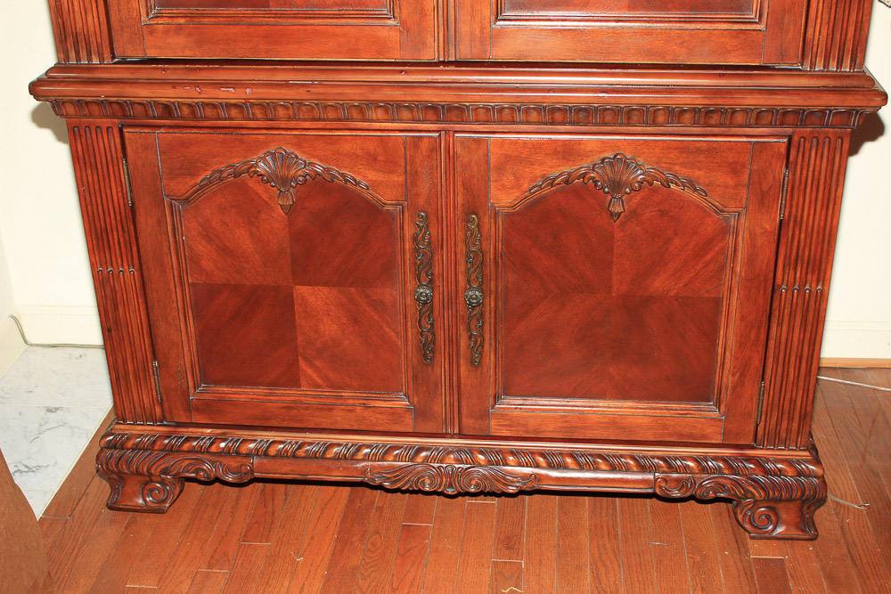 Broyhill Madison Court Carved Storage Armoire
