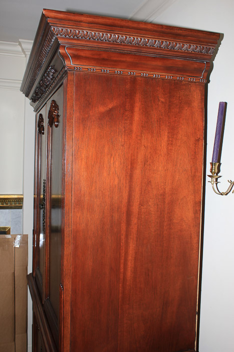 Broyhill Madison Court Carved Storage Armoire