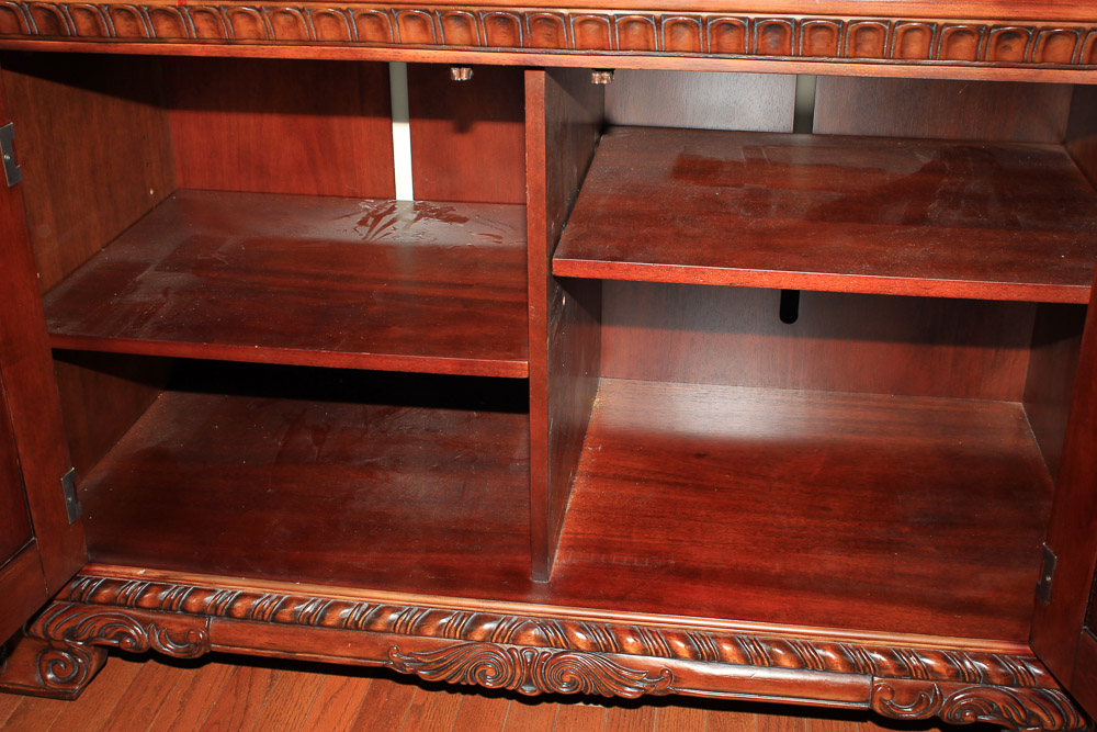 Broyhill Madison Court Carved Storage Armoire