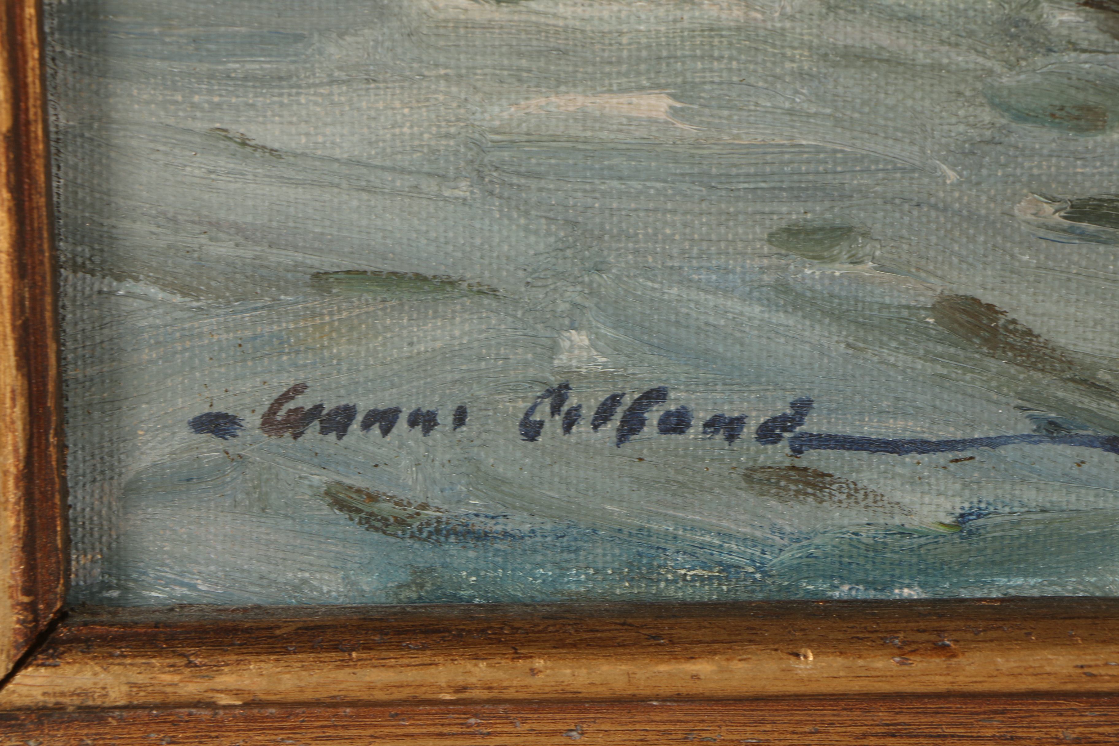 Gianni Cilfone Oil Painting "Gloucester Harbor"