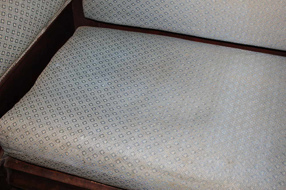 Antique American Empire Mahogany Sofa