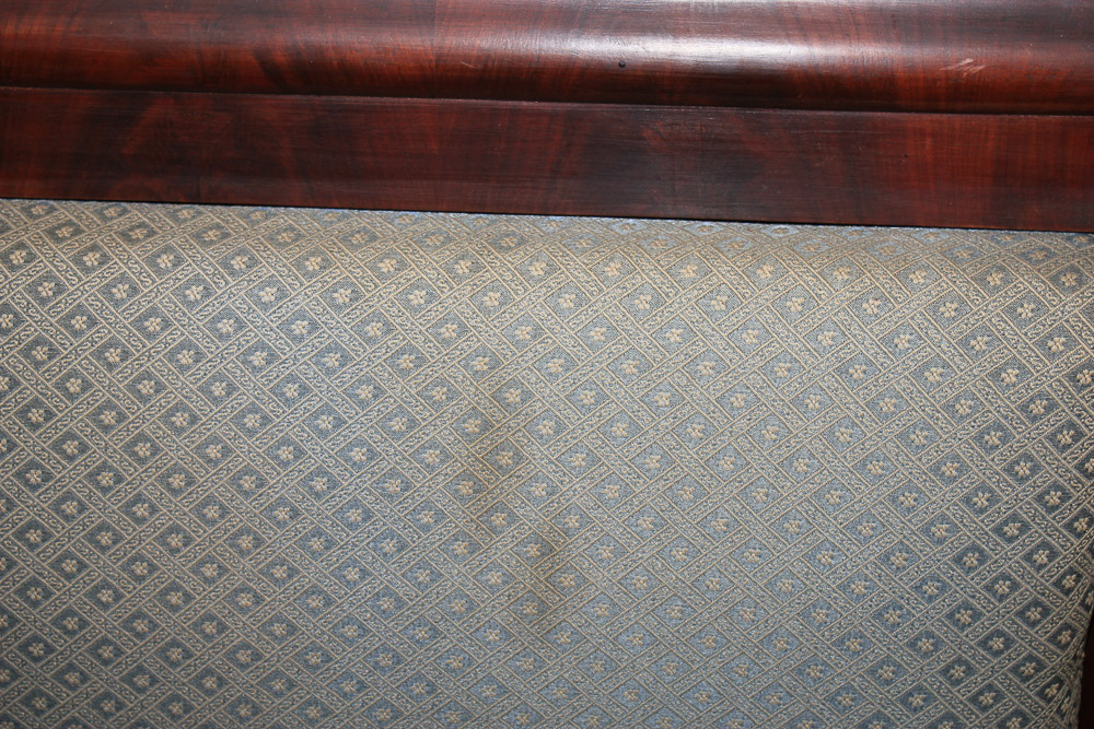 Antique American Empire Mahogany Sofa