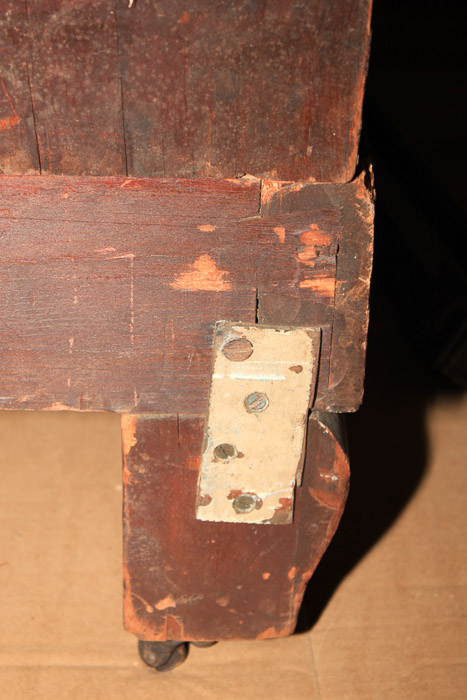 Antique American Empire Mahogany Sofa