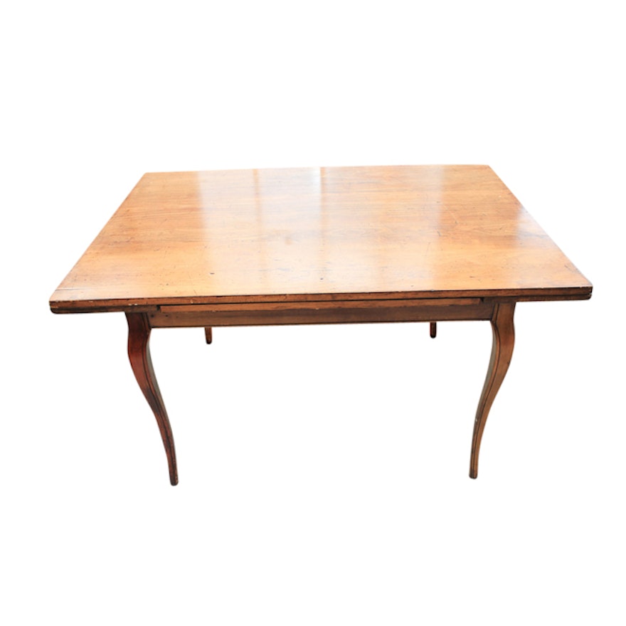 Vintage French Style Draw Leaf Dining Table