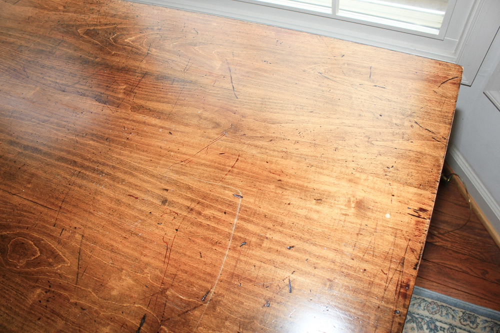 Vintage French Style Draw Leaf Dining Table