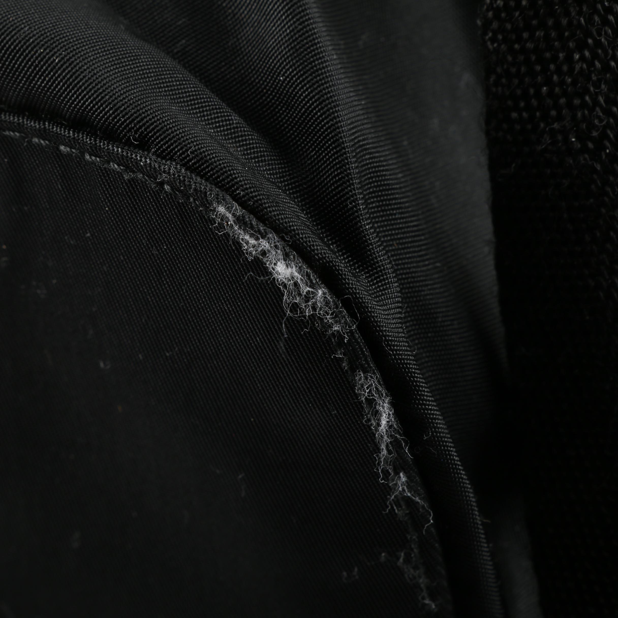 Prada Milano Black Nylon and Leather Backpack