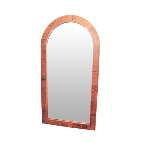 Vintage Wood Framed Wall Mirror