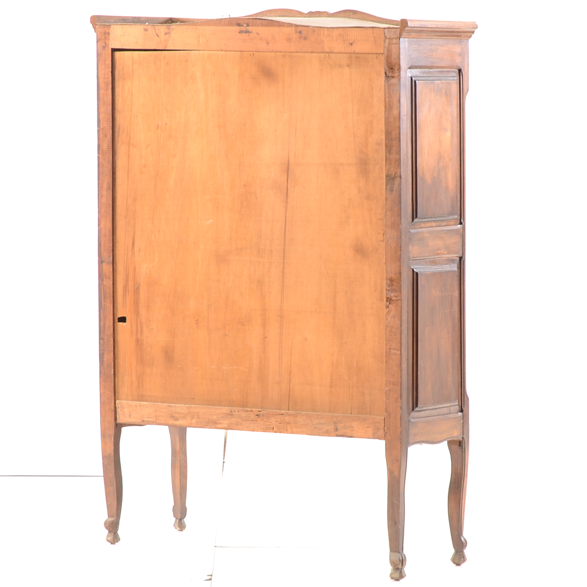 French Carved Walnut Armoire