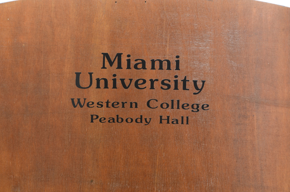 Miami University Peabody Hall Seats