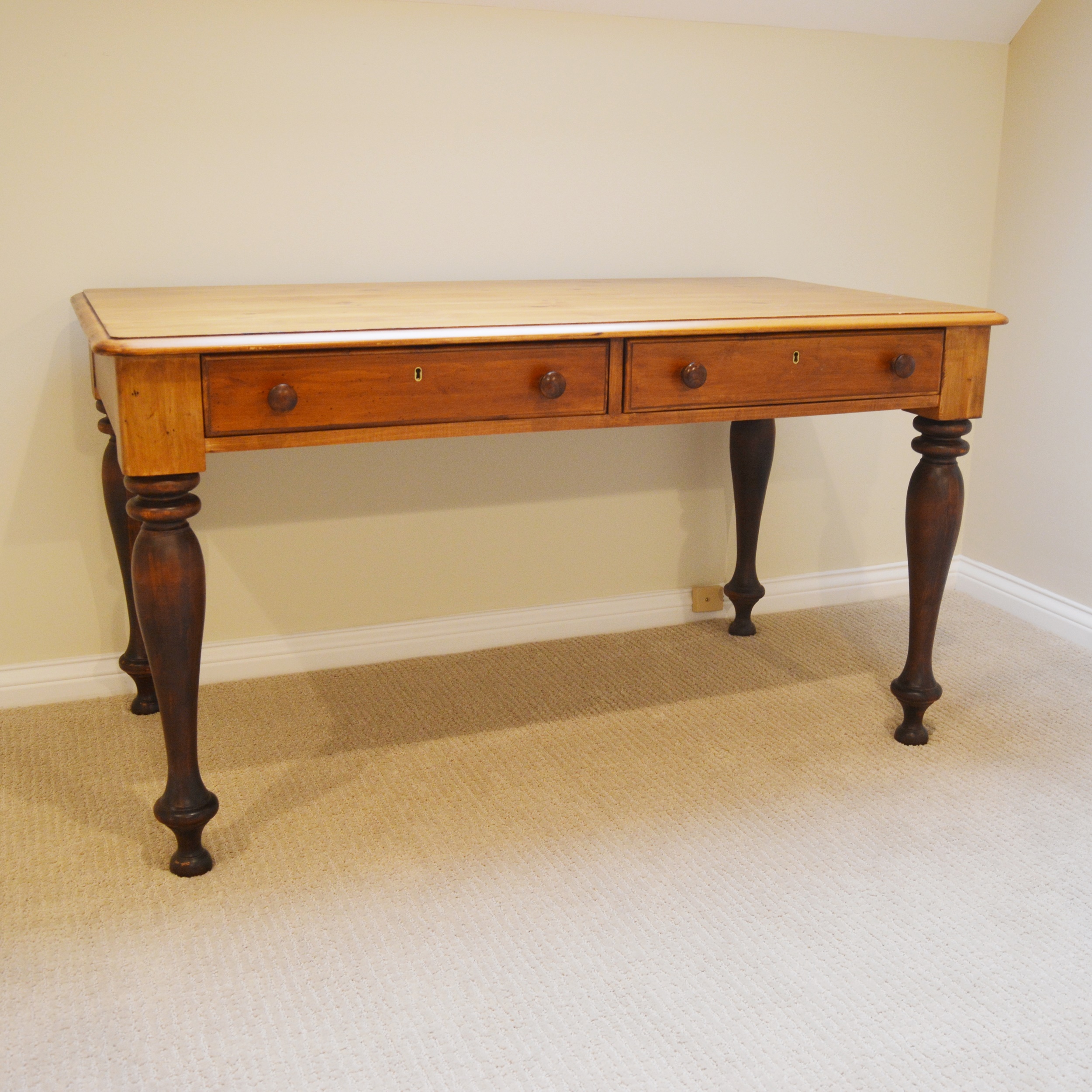 Romweber Pine Writing Desk Designed by Jim Peed