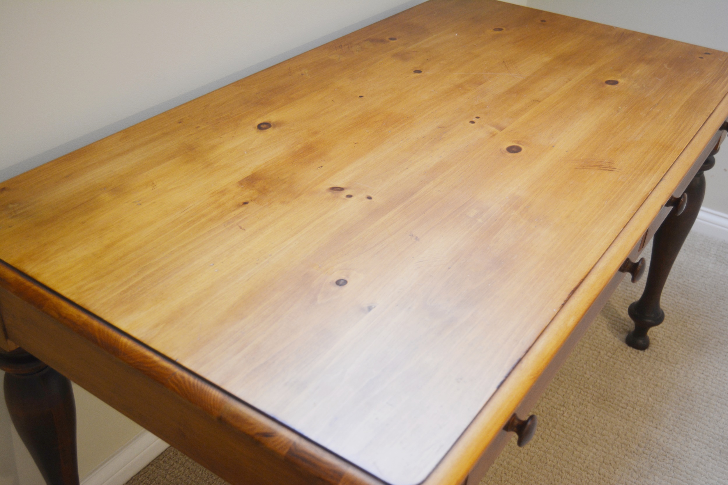 Romweber Pine Writing Desk Designed by Jim Peed