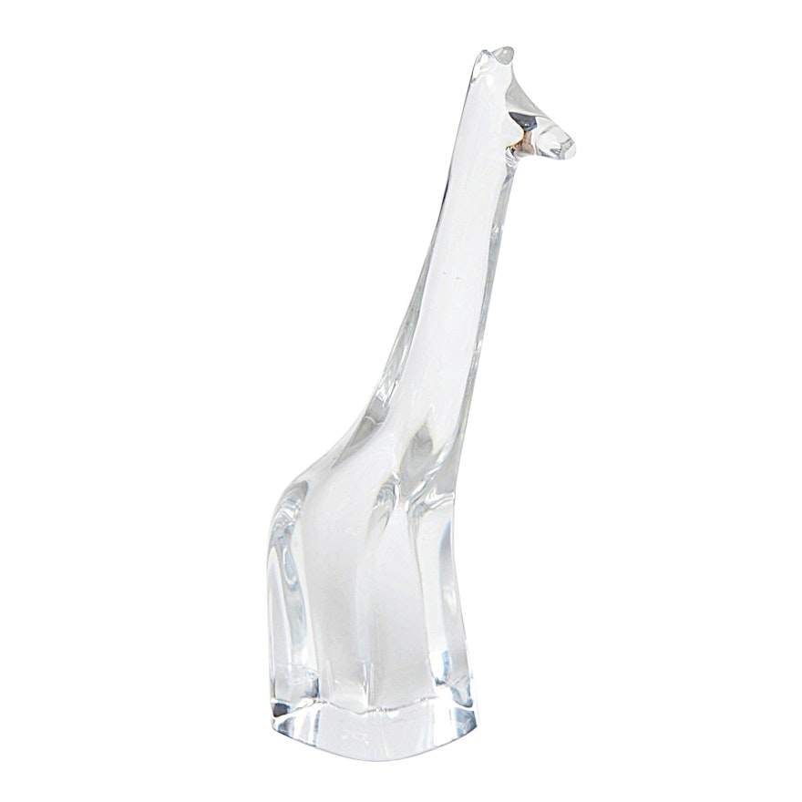 Baccarat Crystal Giraffe