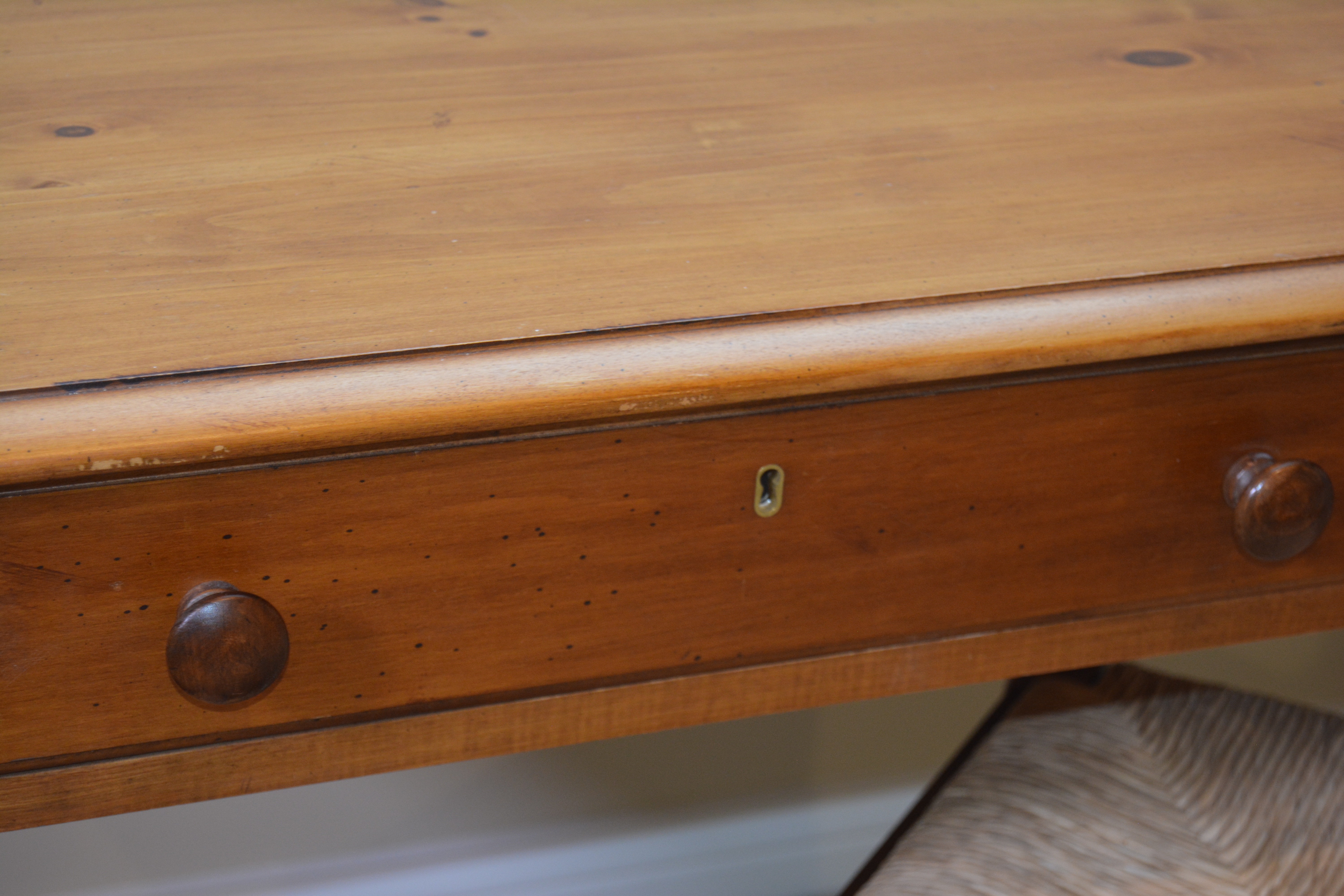 Romweber Pine Writing Desk Designed by Jim Peed