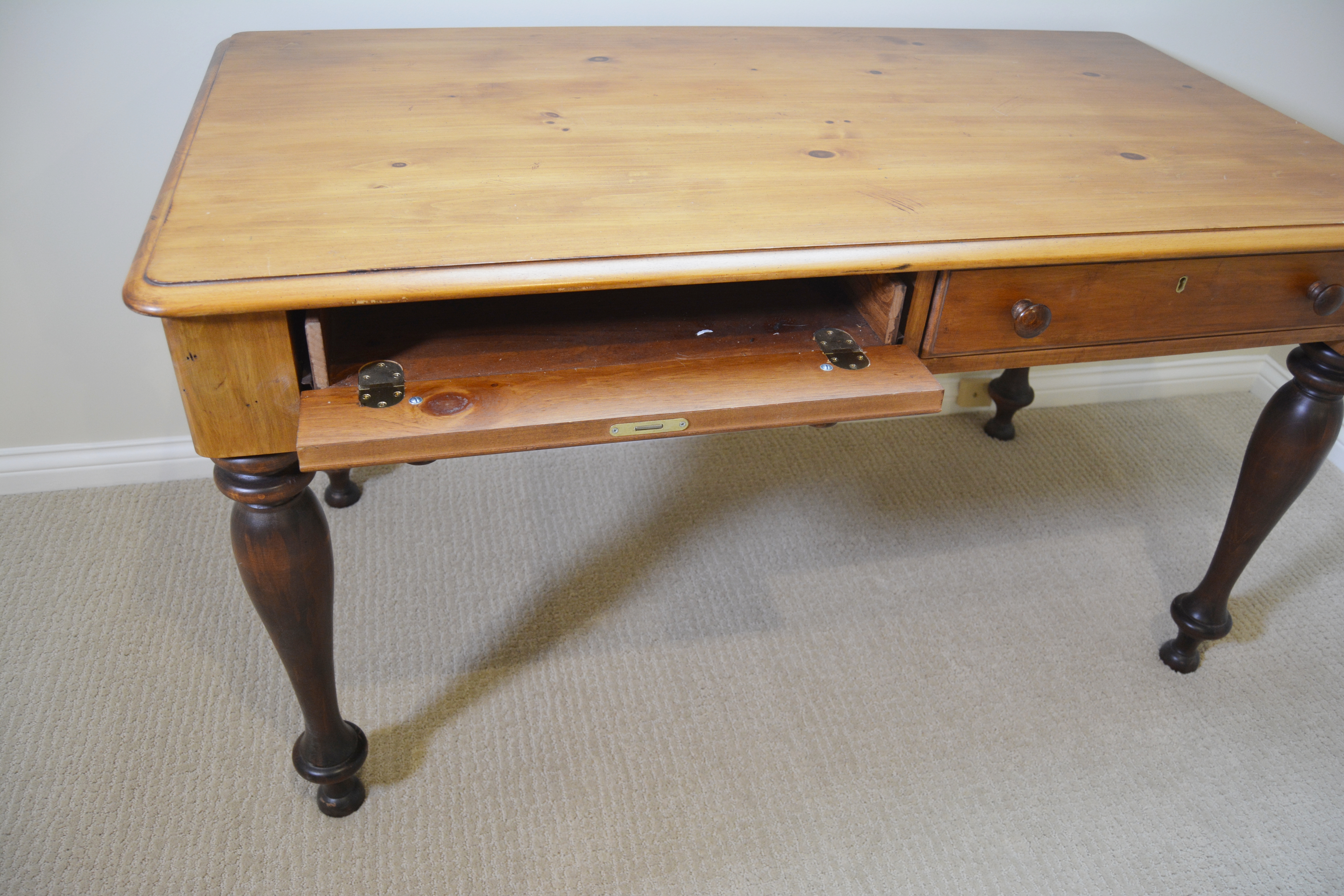 Romweber Pine Writing Desk Designed by Jim Peed