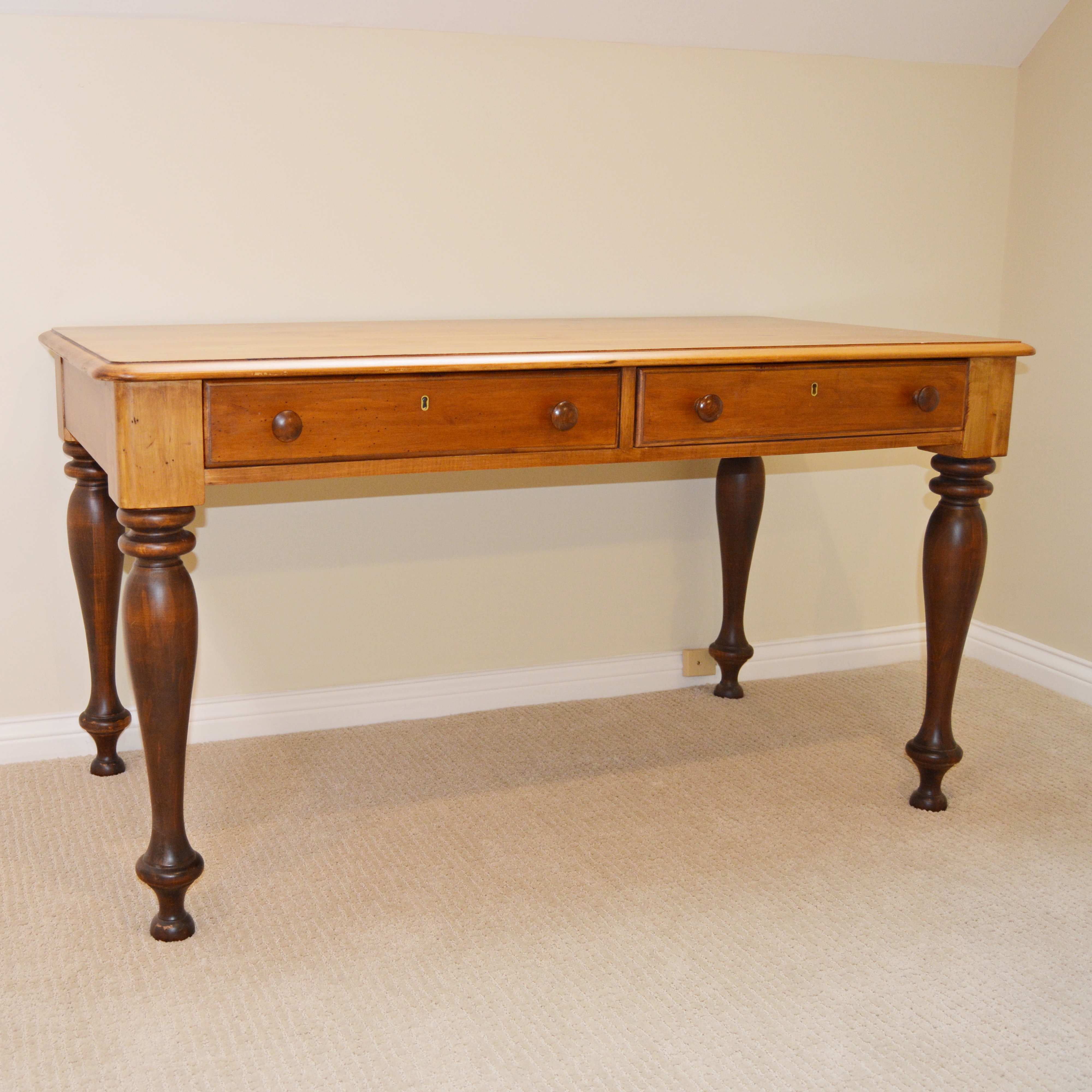 Romweber Pine Writing Desk Designed by Jim Peed