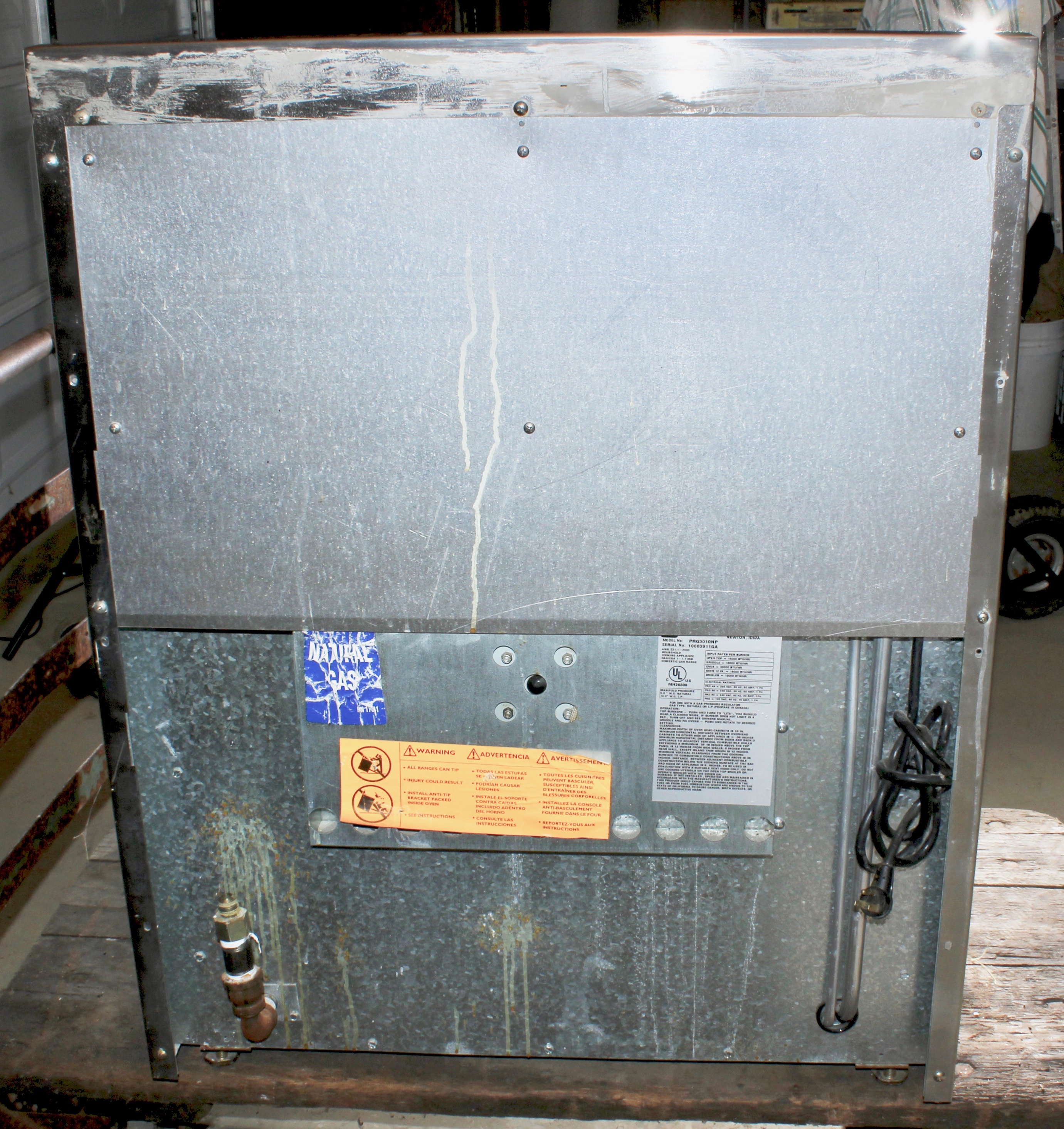 Jenn-Air Professional Series Four Burner Gas Range