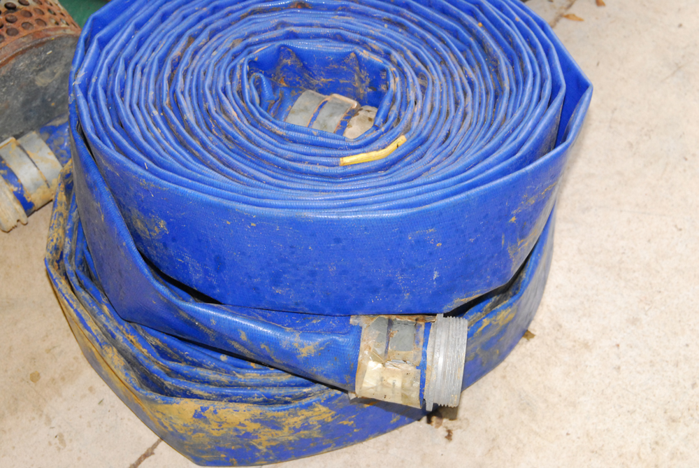 Multiquip Inc. Model QP204 Contractor Pump with Honda Engine and Hoses