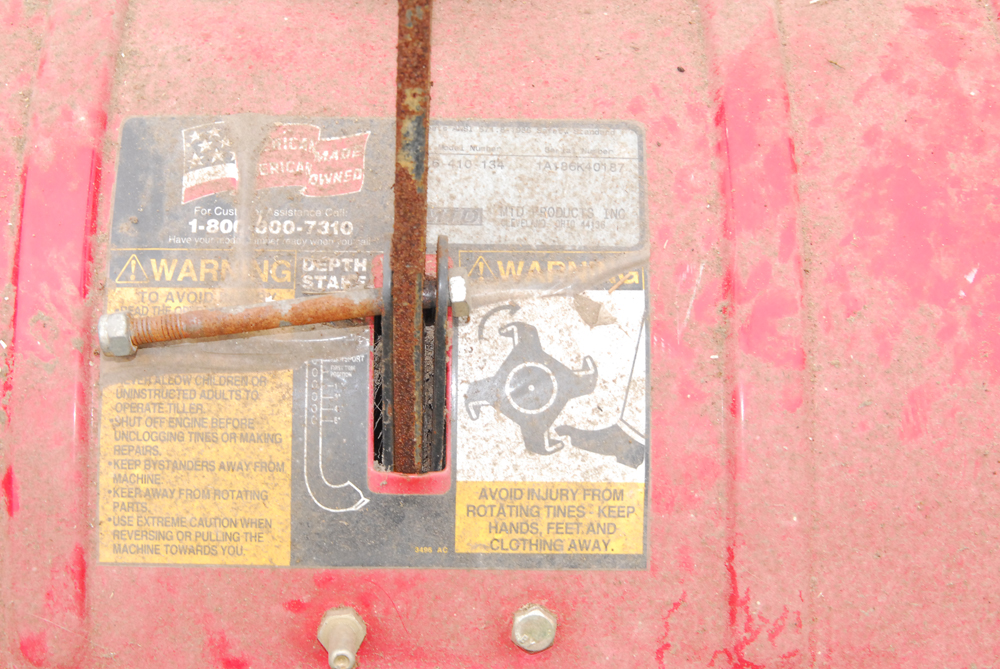 MTD Yard Machines Rear-Tine Rototiller with Briggs & Stratton 5HP Motor