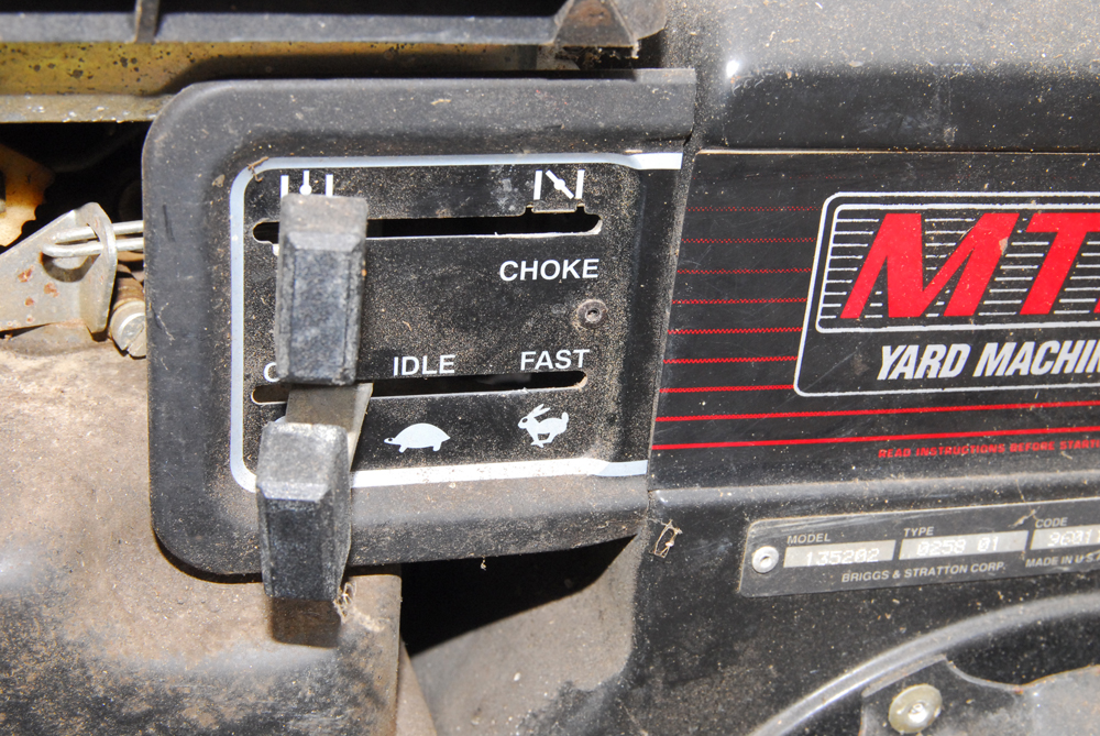 MTD Yard Machines Rear-Tine Rototiller with Briggs & Stratton 5HP Motor