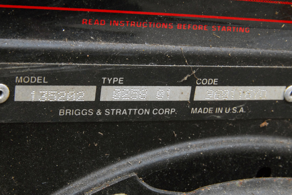 MTD Yard Machines Rear-Tine Rototiller with Briggs & Stratton 5HP Motor