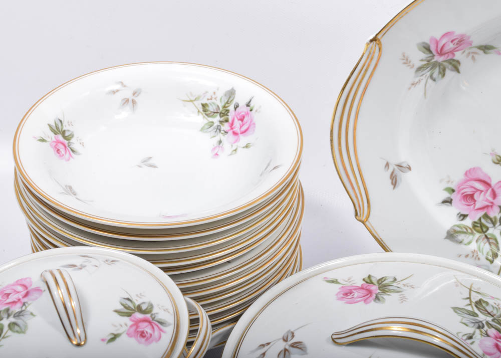 Vintage Noritake "Rosa" Dinnerware