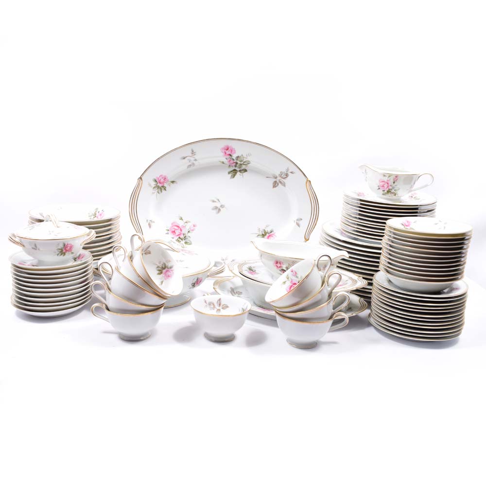 Vintage Noritake "Rosa" Dinnerware