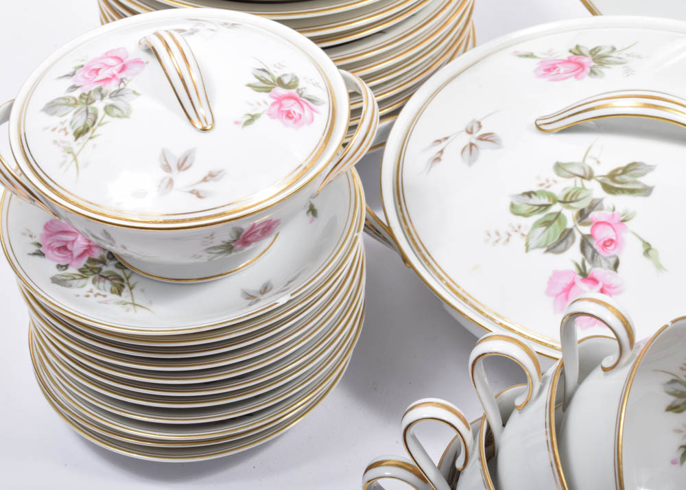 Vintage Noritake "Rosa" Dinnerware
