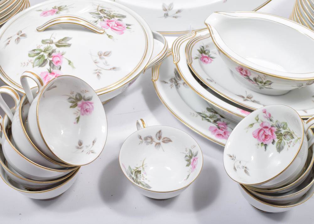 Vintage Noritake "Rosa" Dinnerware