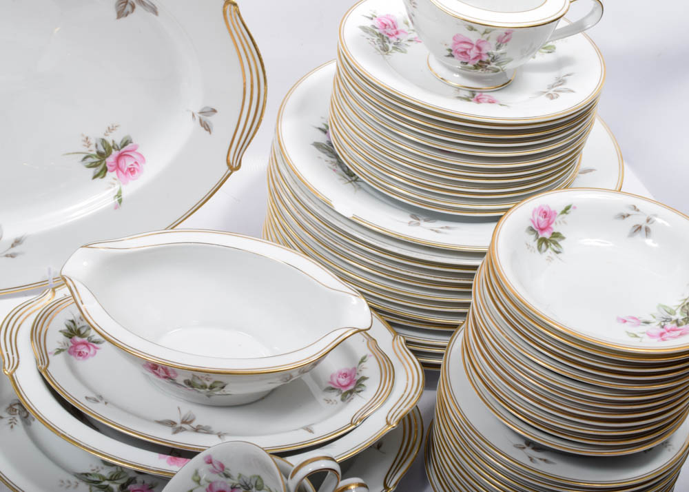 Vintage Noritake "Rosa" Dinnerware