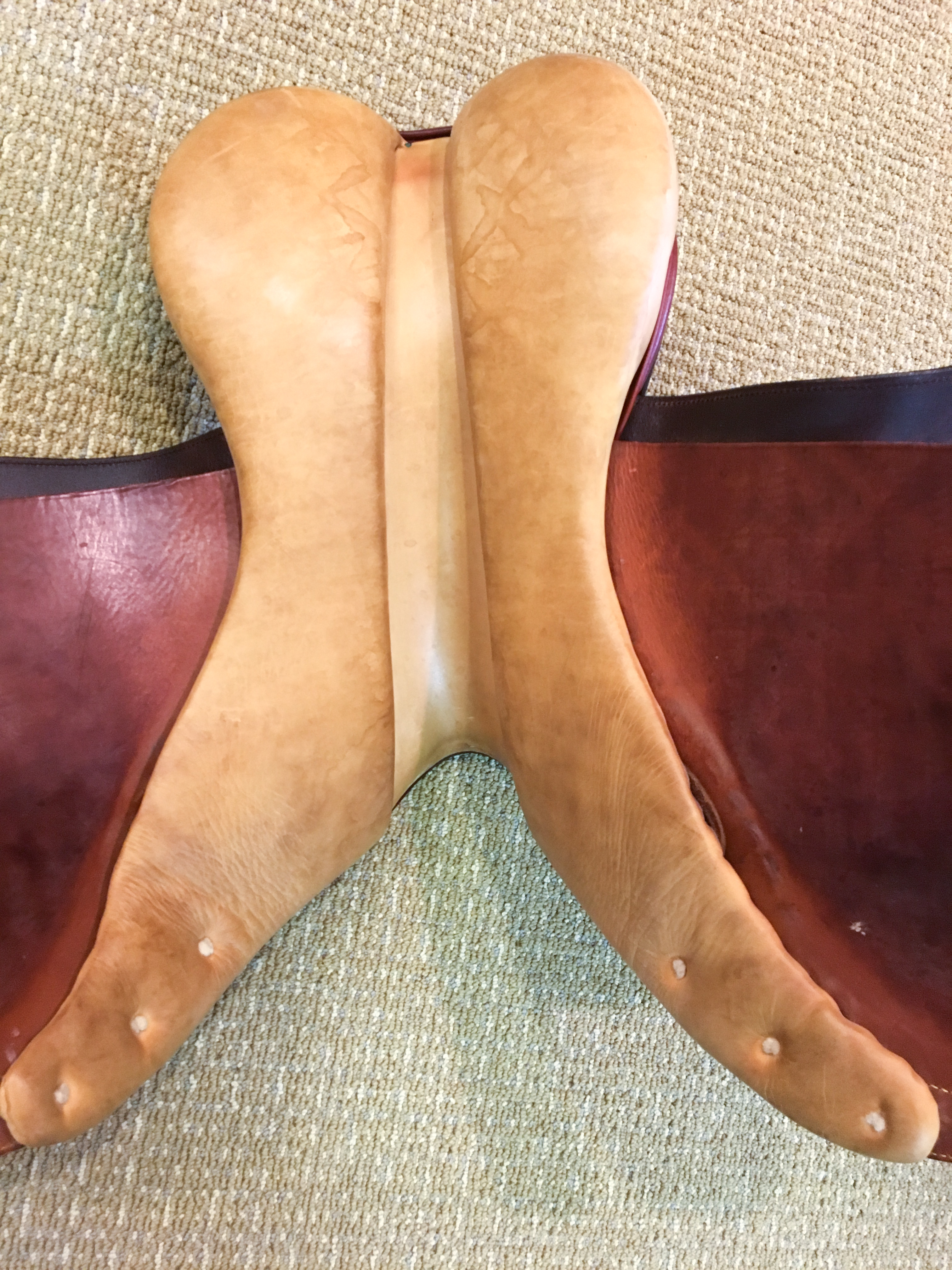 Ian D. Miller English Saddle and Generous Group of Rider's Accessories and Tack