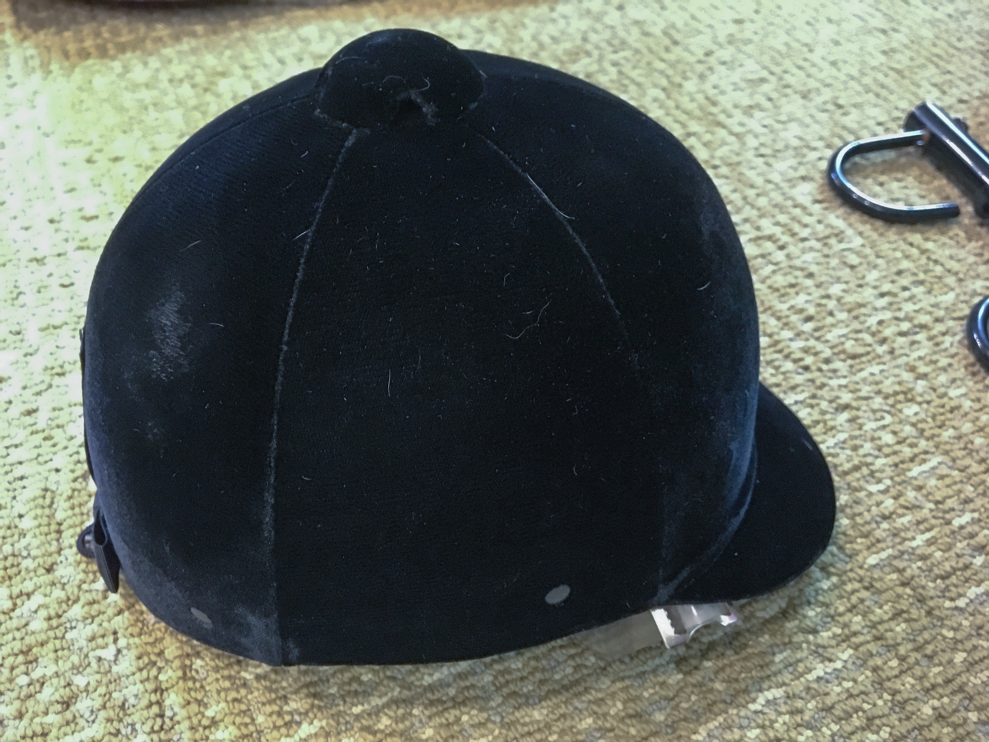 Ian D. Miller English Saddle and Generous Group of Rider's Accessories and Tack