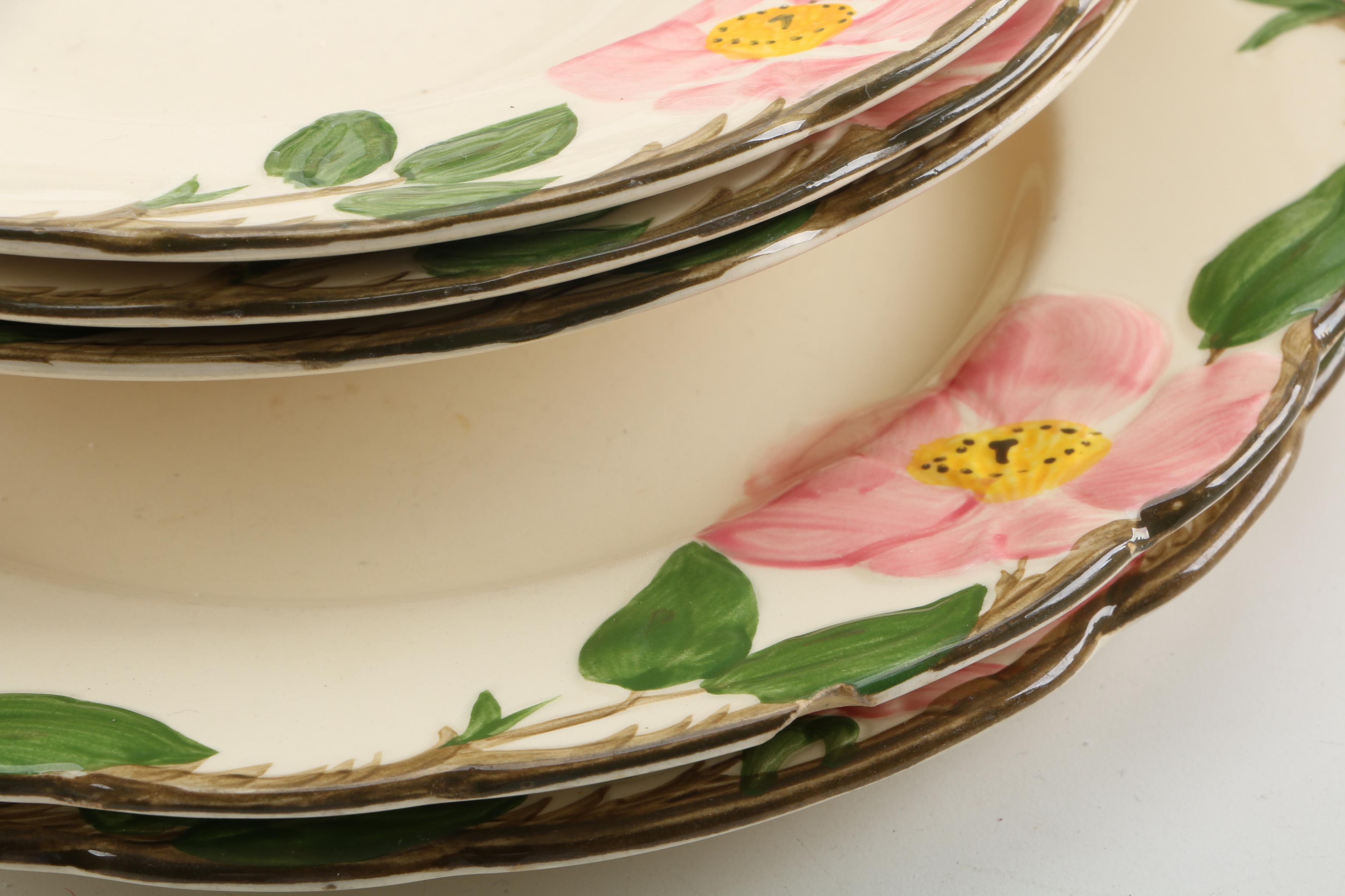 Franciscan "Desert Rose" Dinnerware and Serving Dishes