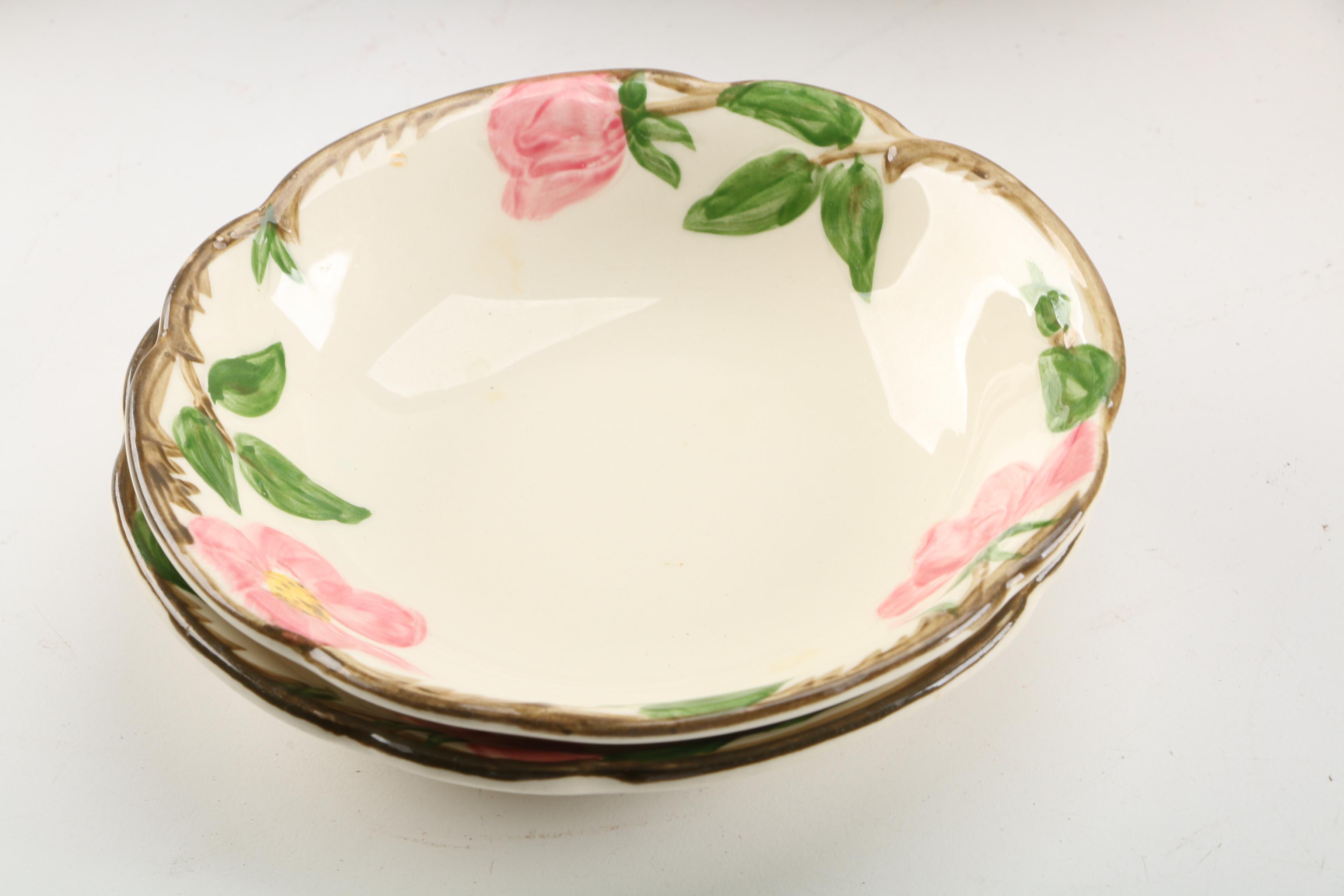 Franciscan "Desert Rose" Dinnerware and Serving Dishes