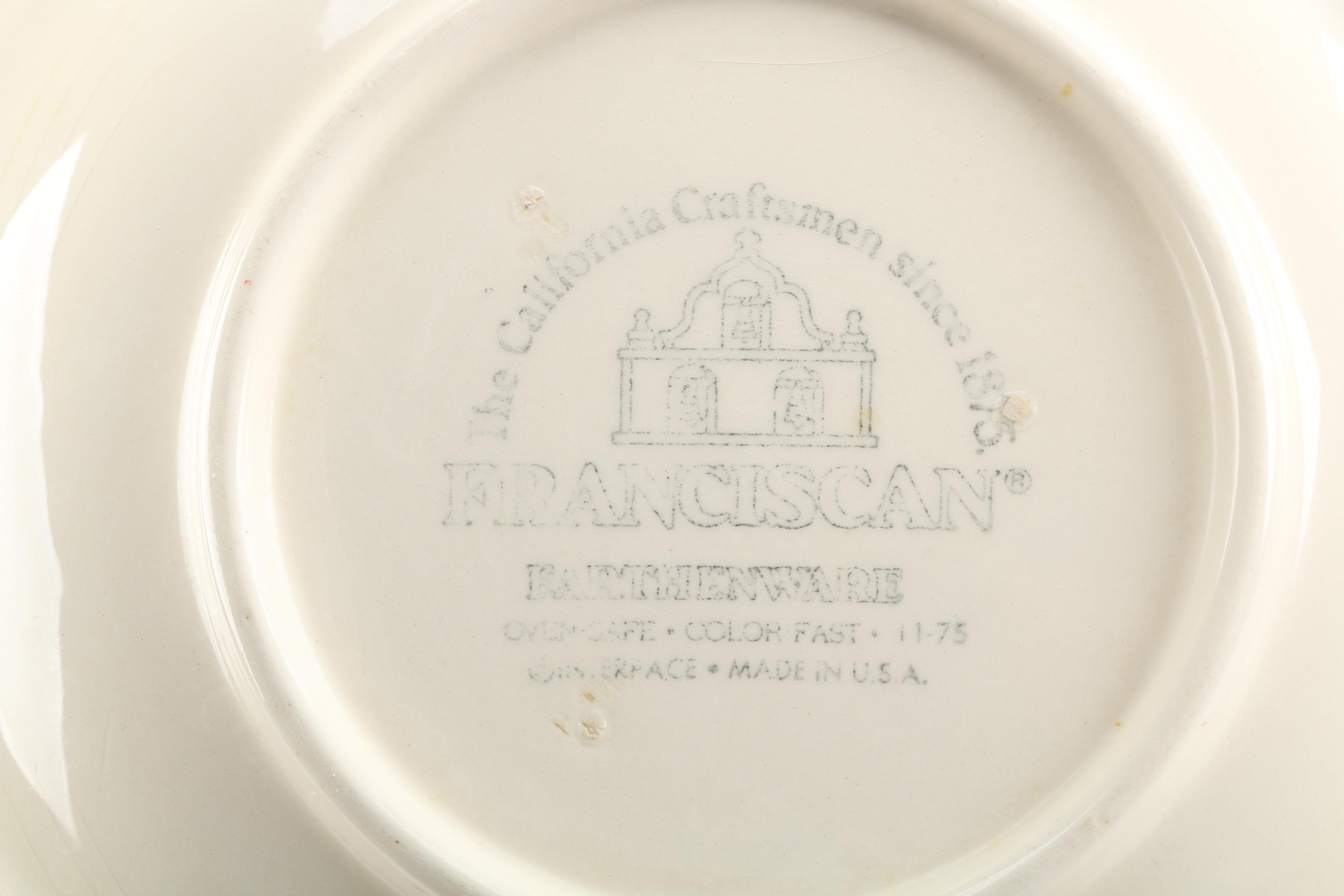 Franciscan "Desert Rose" Dinnerware and Serving Dishes