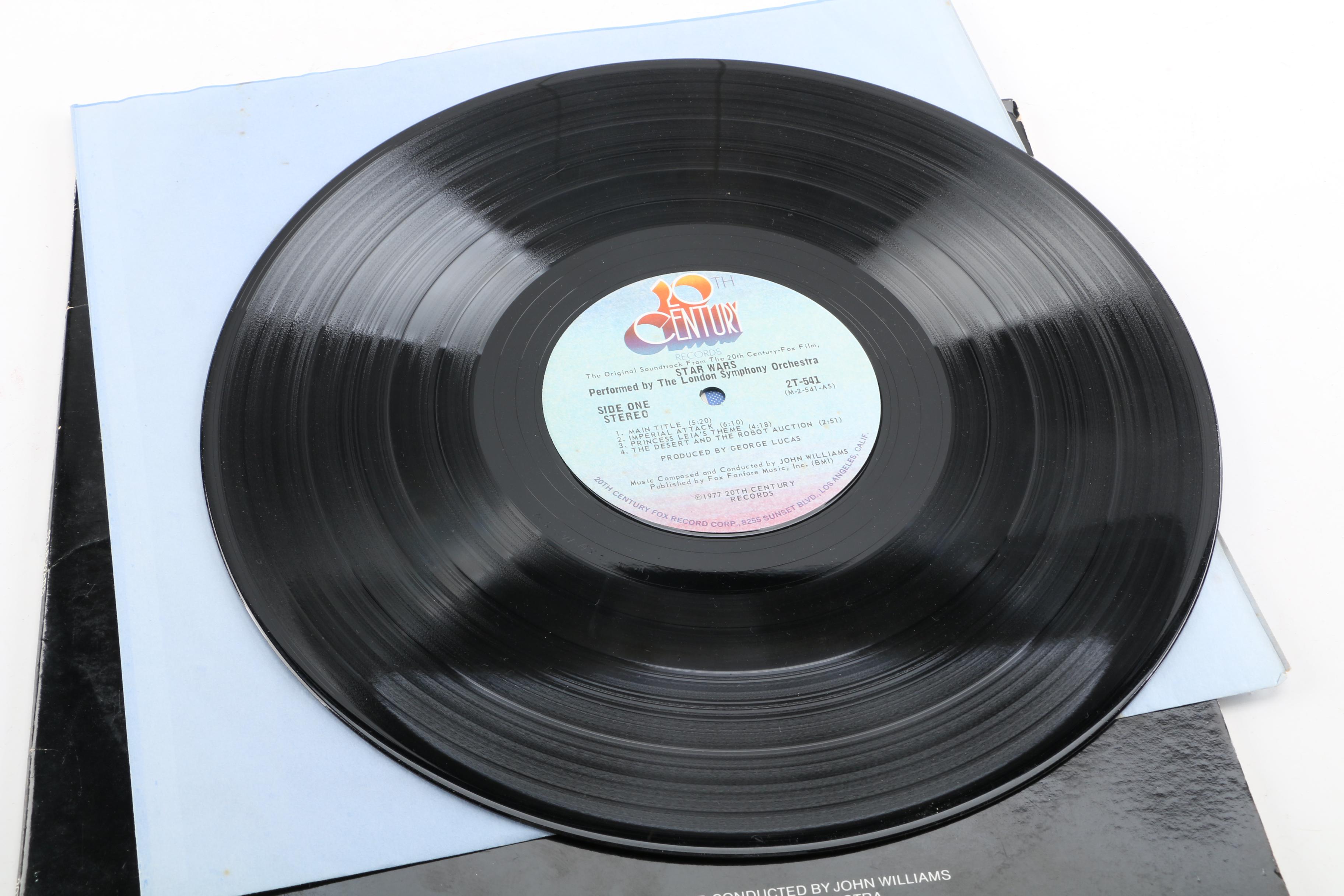 1977 "Star Wars" Soundtrack Double LP Record Set