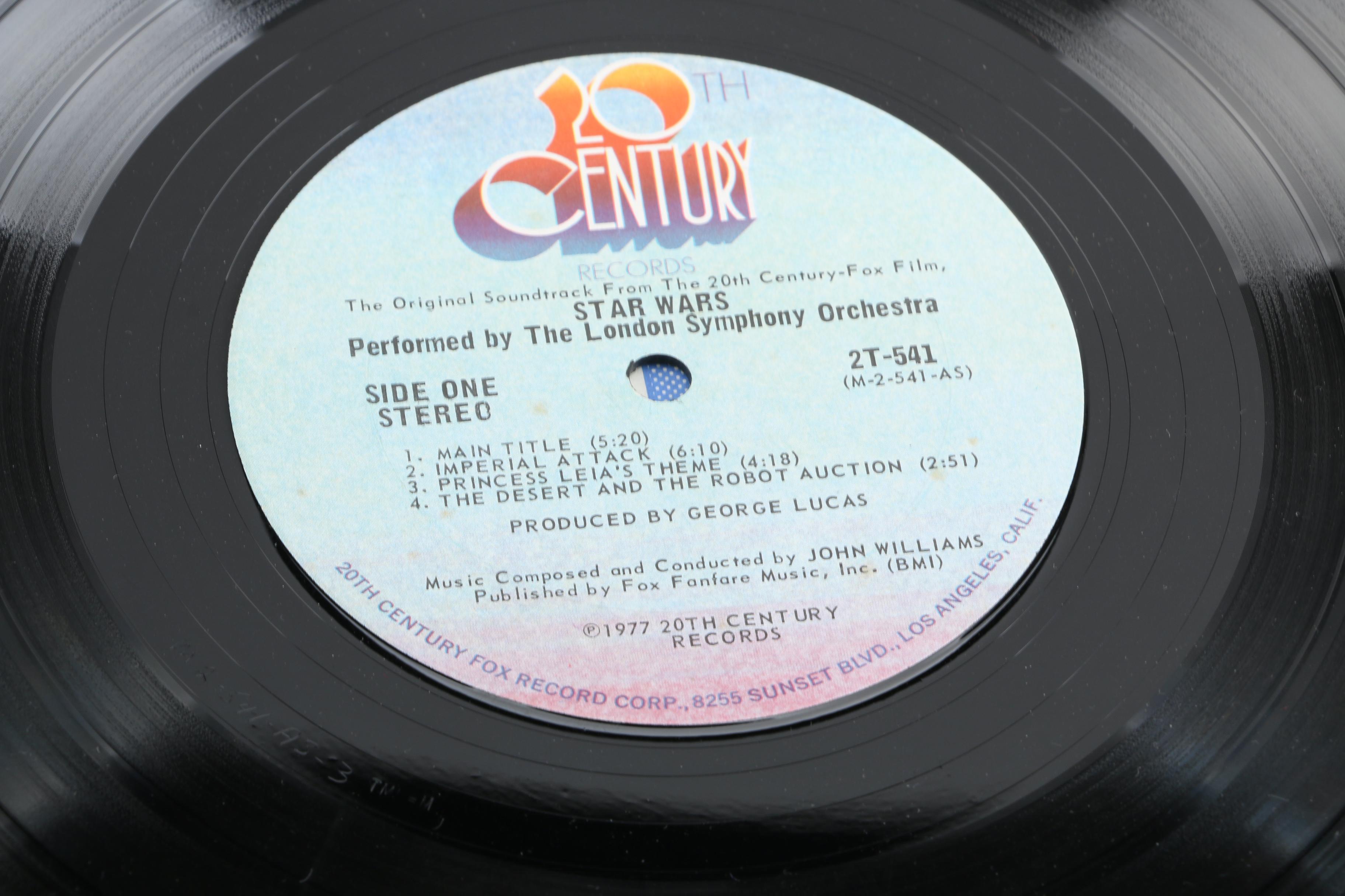 1977 "Star Wars" Soundtrack Double LP Record Set