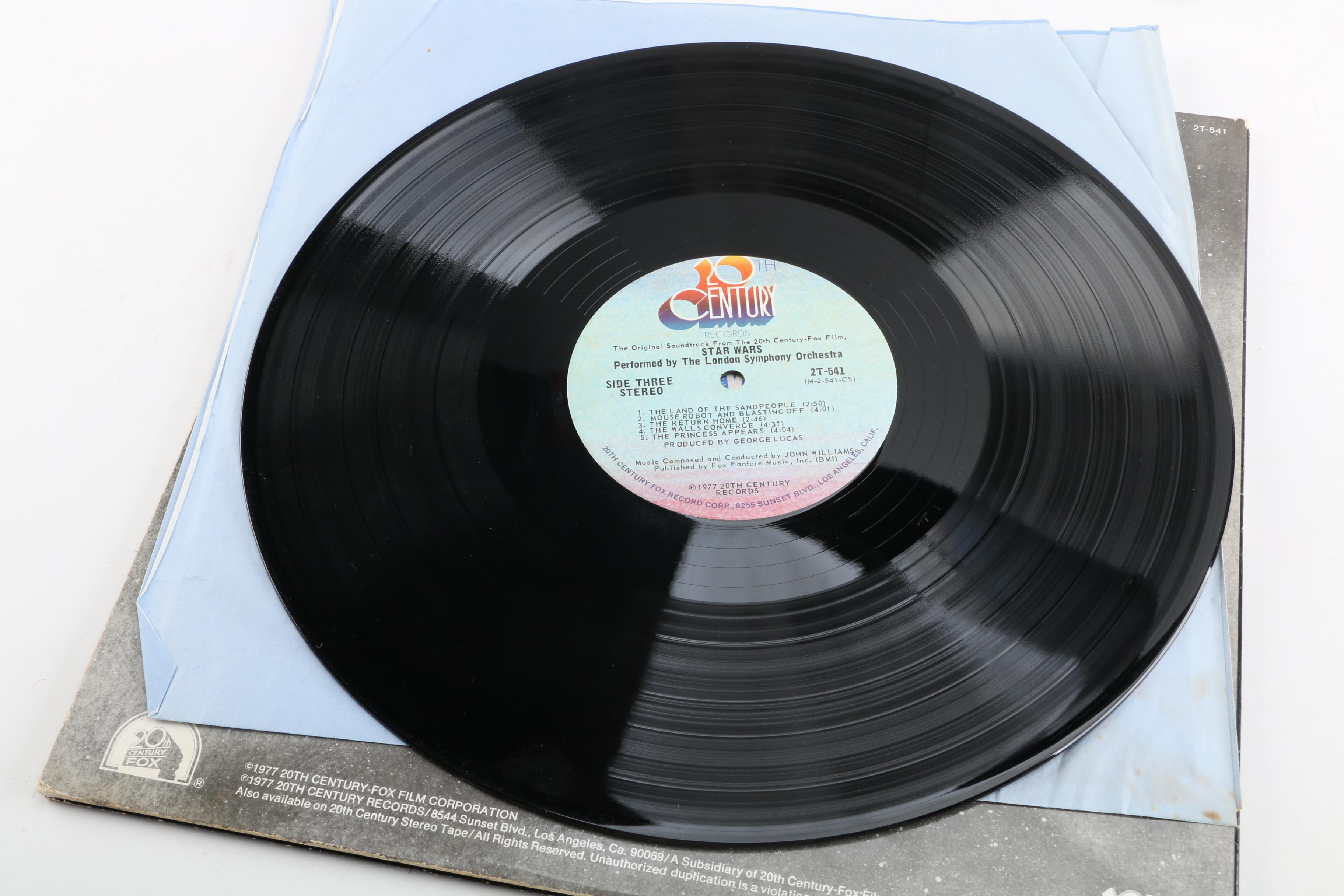 1977 "Star Wars" Soundtrack Double LP Record Set