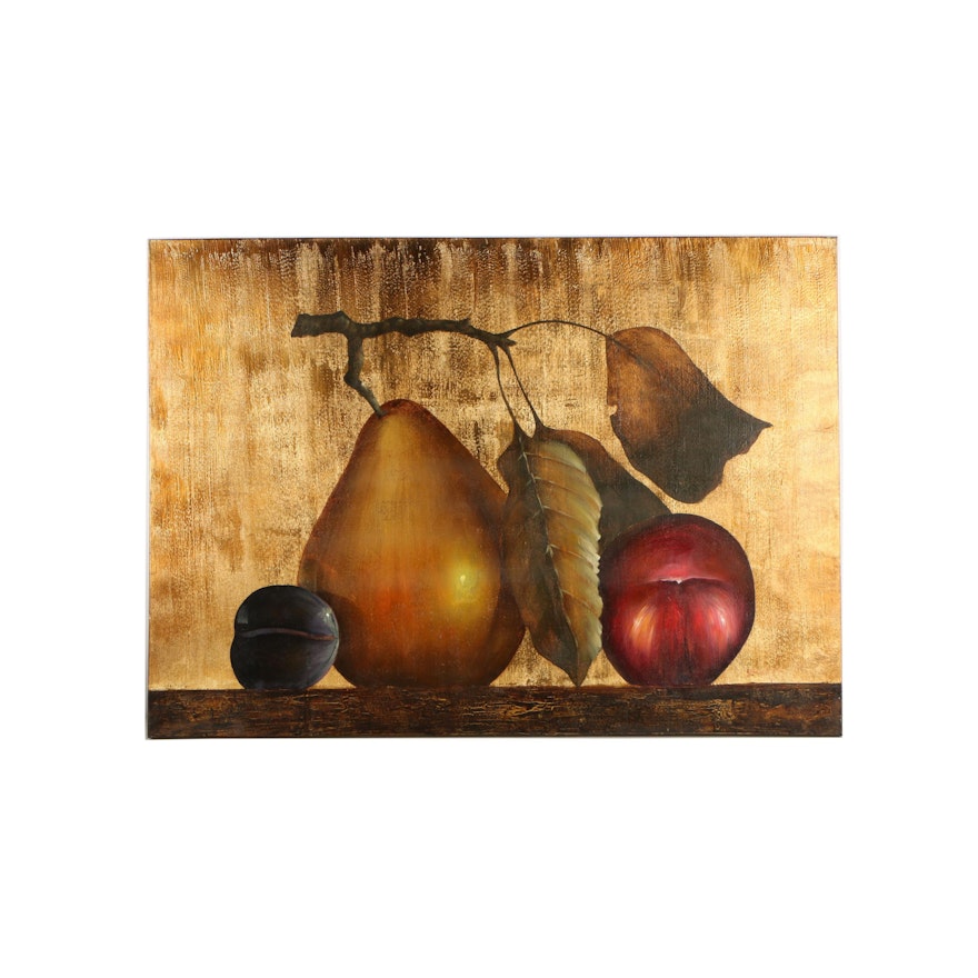 Becky C. Oil Painting of Fruit