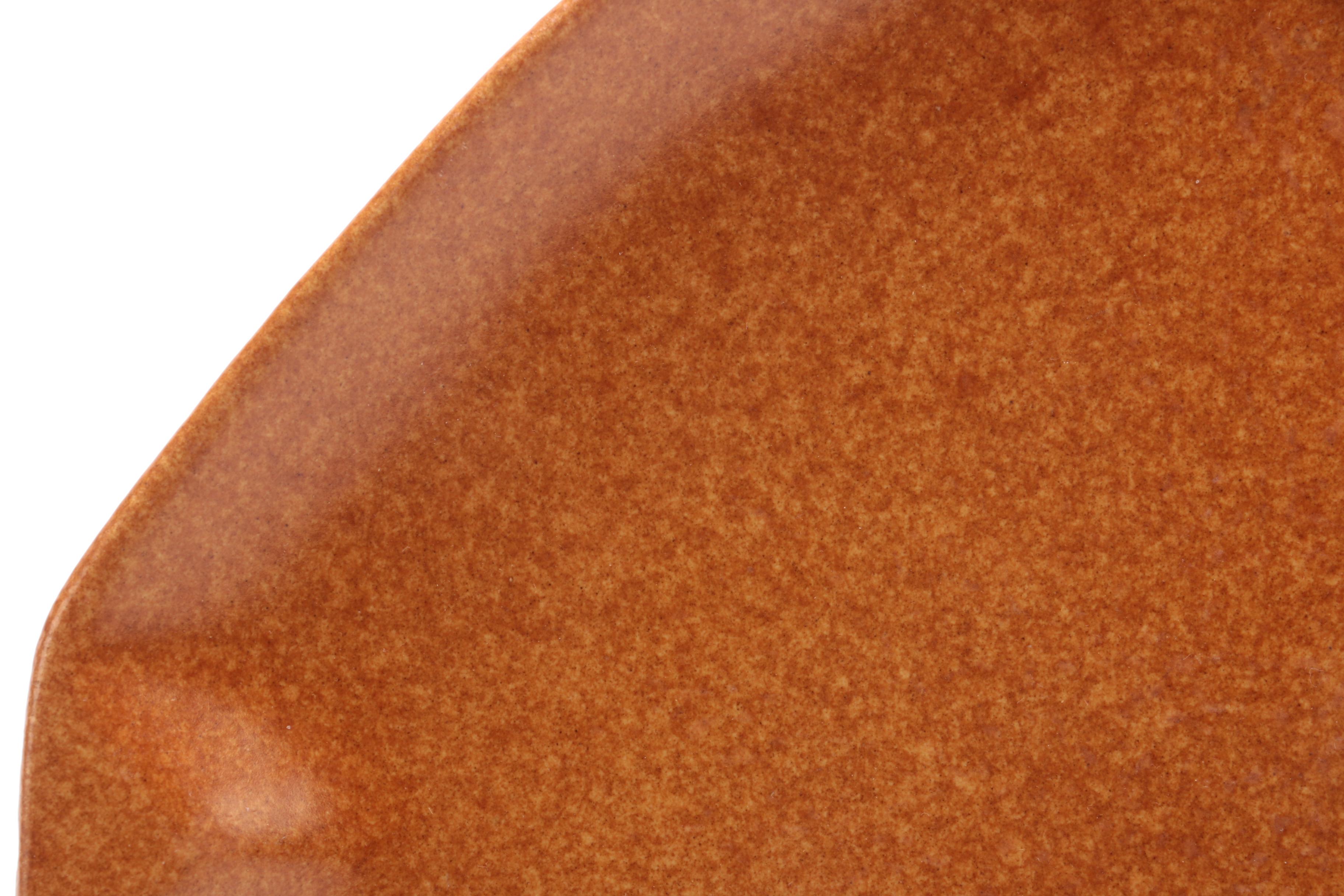 Roseville Pottery "Raymor" Plates Designed by Ben Seibel