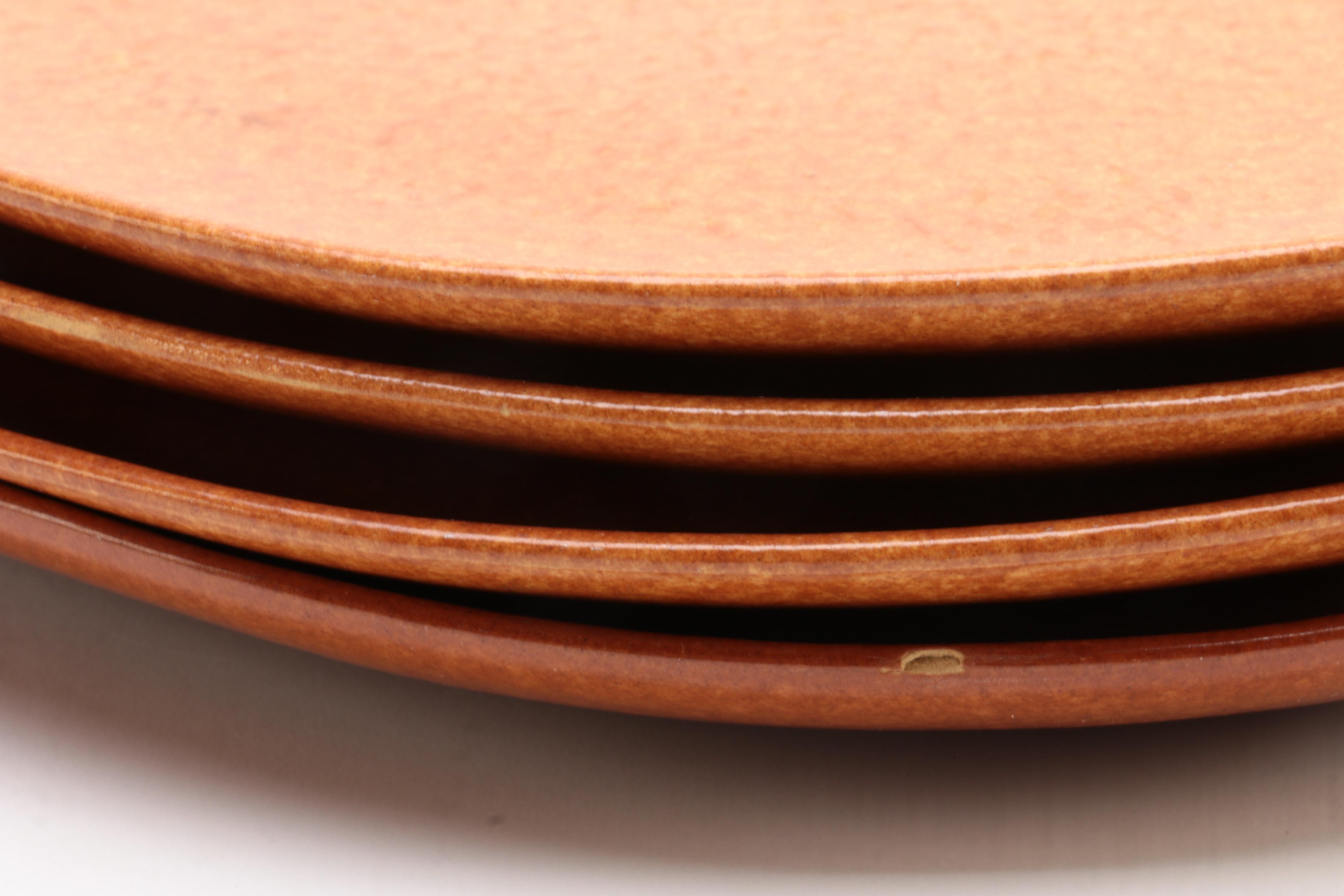 Roseville Pottery "Raymor" Plates Designed by Ben Seibel