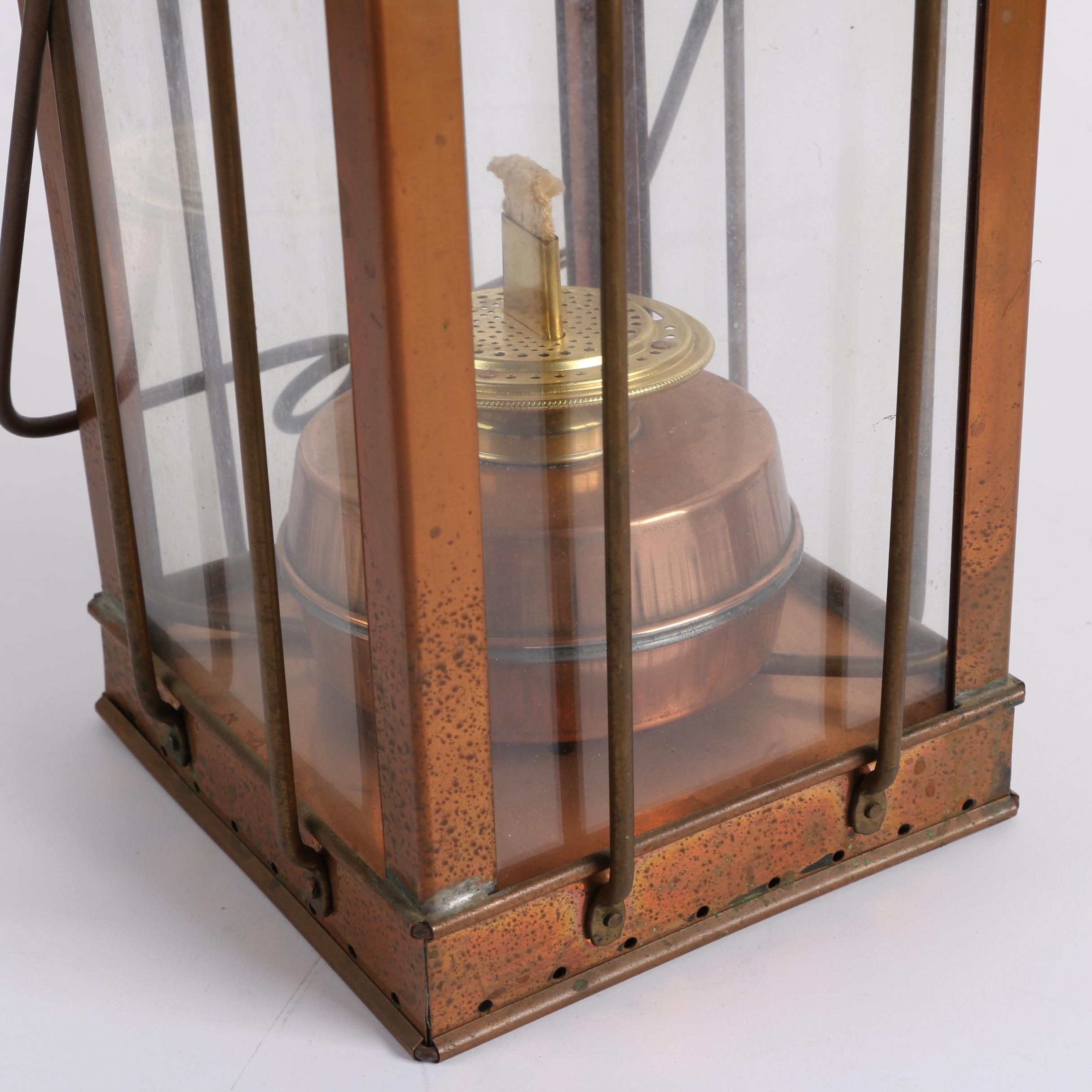 Copper Kerosene Lantern