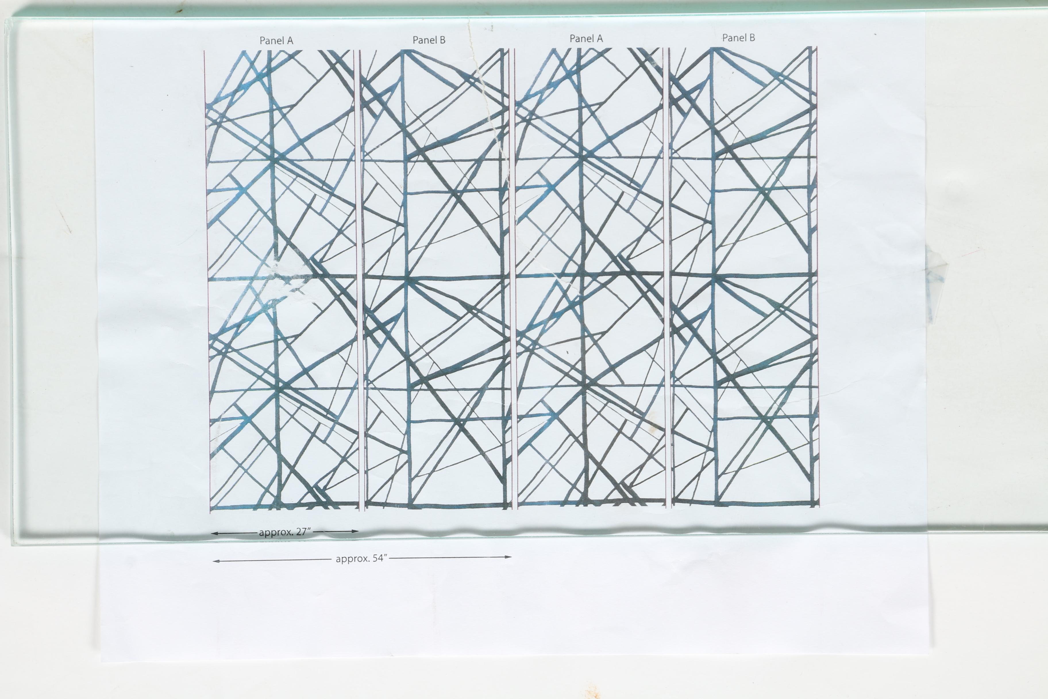 Kelly Wearstler "Channels" Wall Paper Rolls