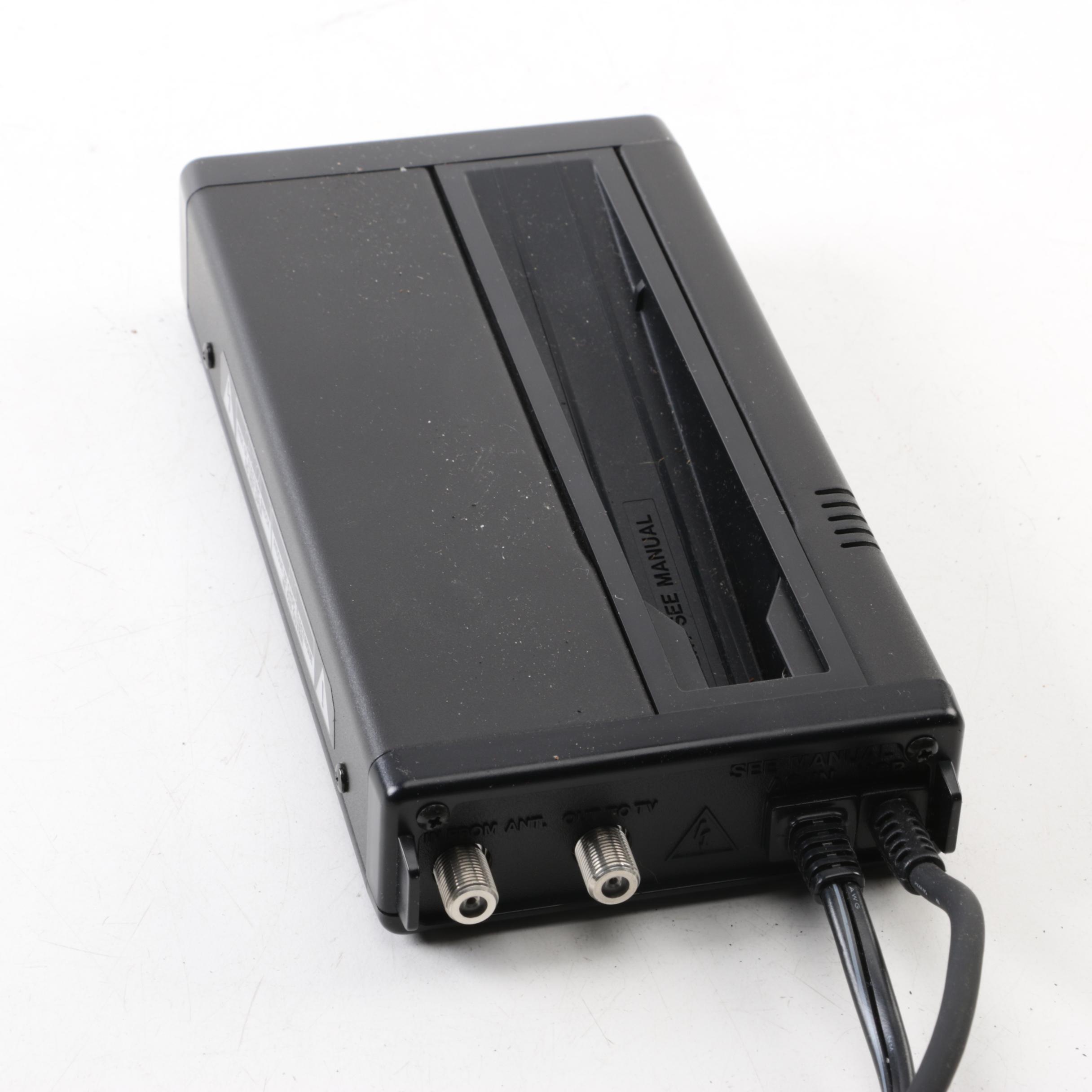 Vintage Panasonic OmniMovie VHS HQ Camcorder with Case and Accessories