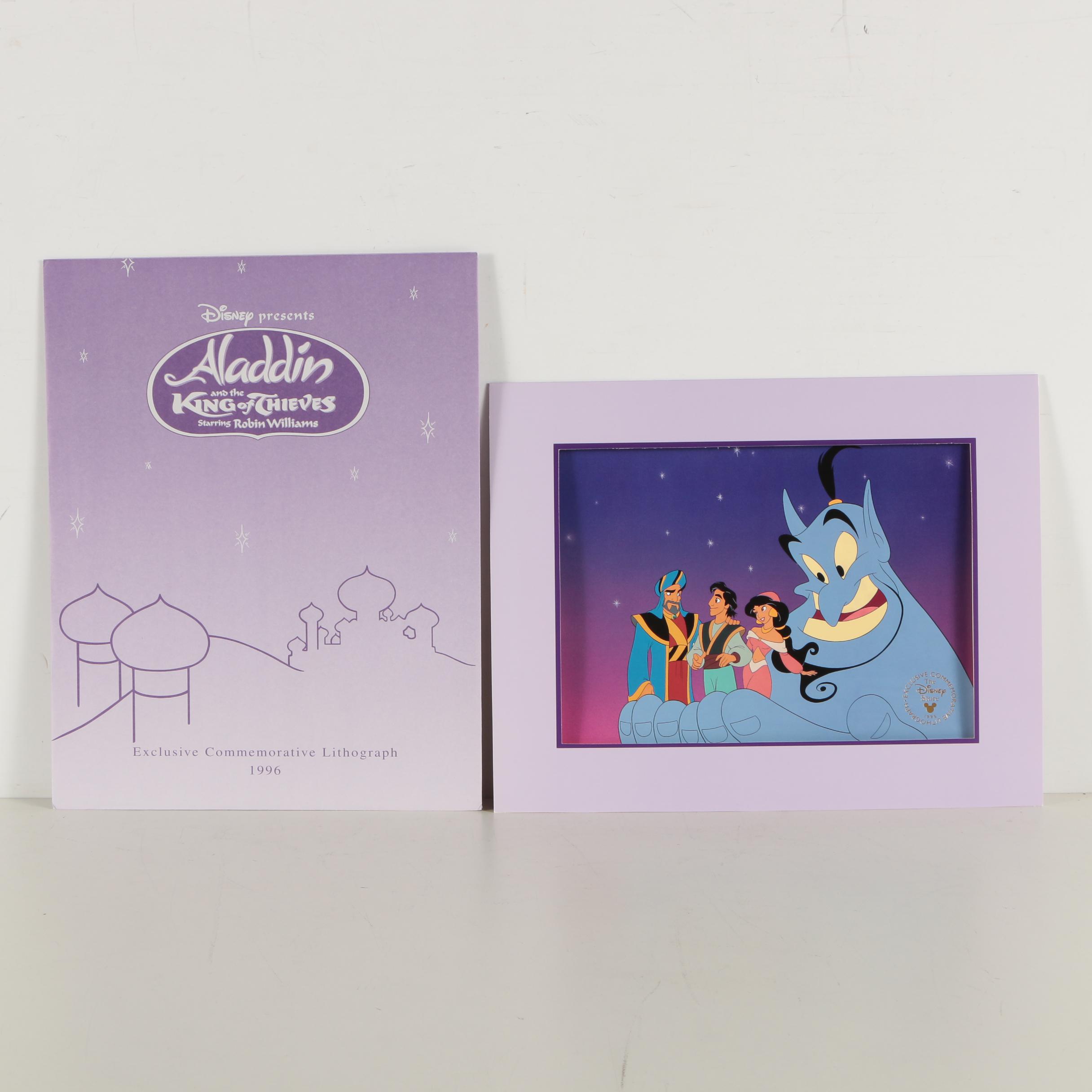 Disney Film Commemorative Offset Lithographs
