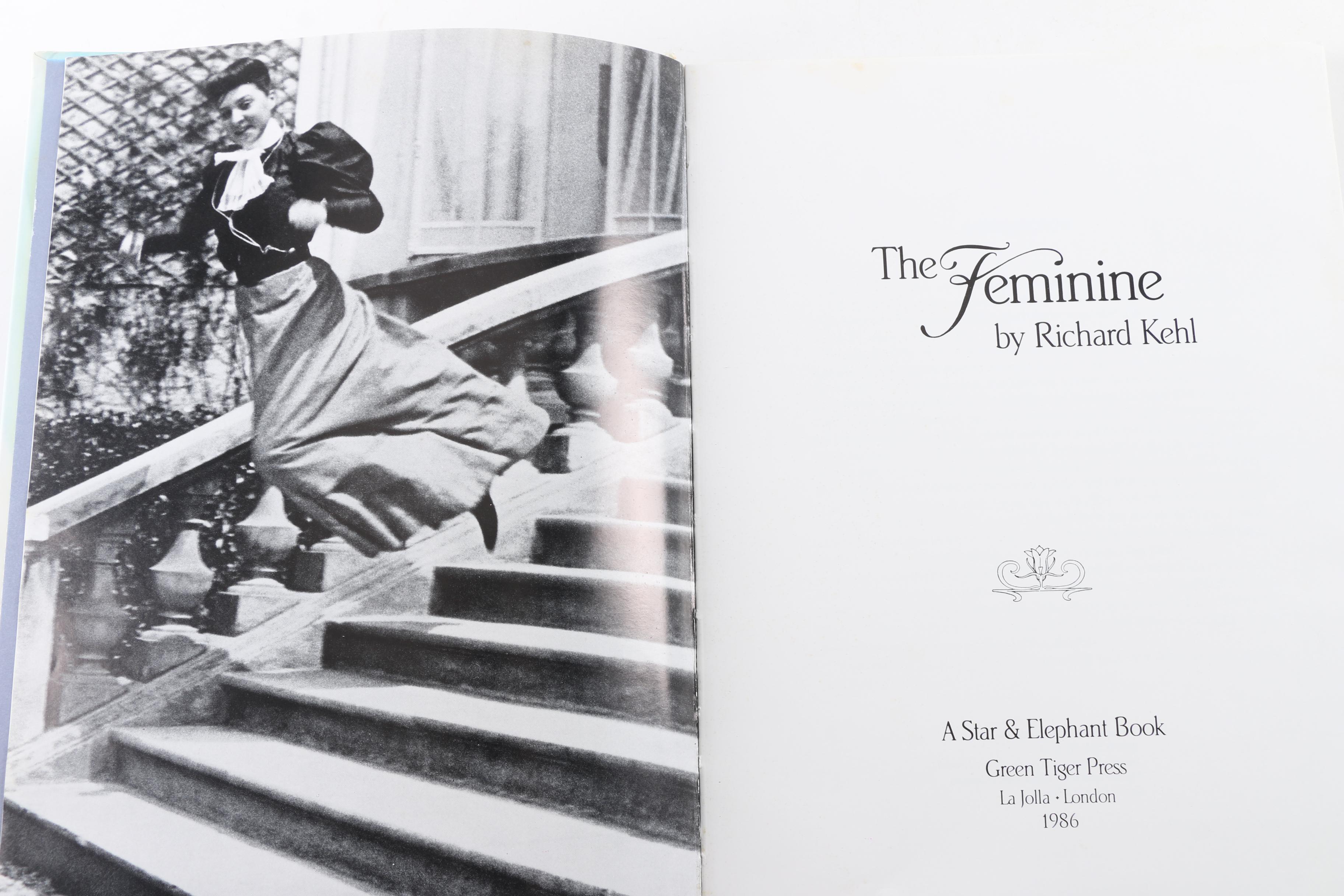 Photography Books Including 1985 First Edition "The Feminine" by Richard Kehl