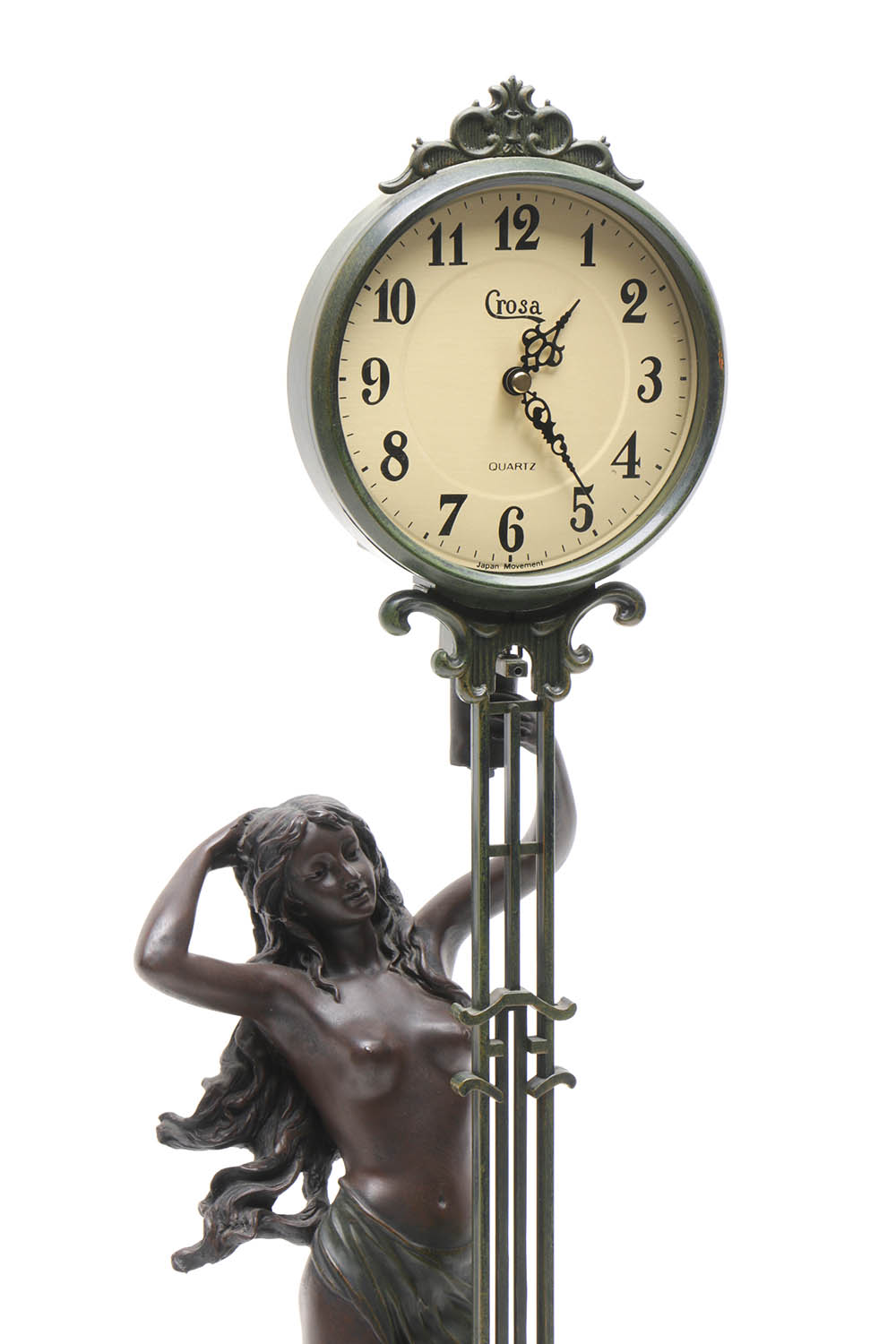 Crosa Lyre Pendulum Swinging Clock
