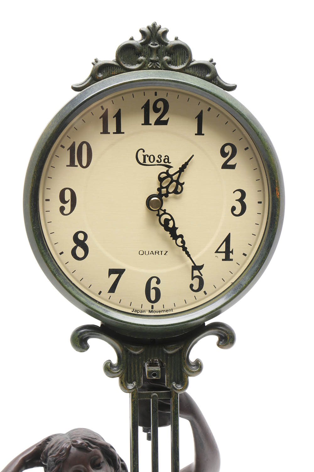 Crosa Lyre Pendulum Swinging Clock